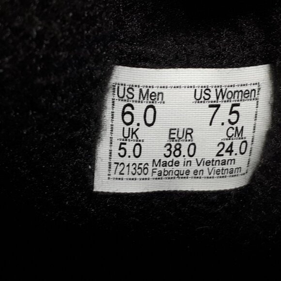 Vans Ultrarange Exo Low MTE-1 Shoe Sneaker Hiking Boot Black Gum Womens Size 7.5 - Picture 10 of 12